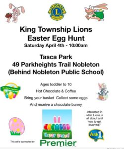 Easter Egg Hunt on Saturday!