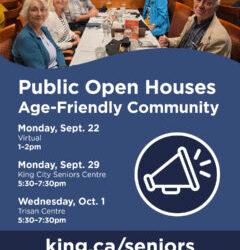 Age-Friendly Community Public Open House