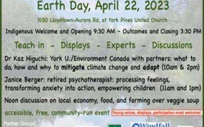 Earth Day Teach In and Discussions